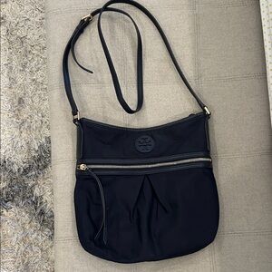 Tory Burch Elegant Navy Blue Crossbody Bag